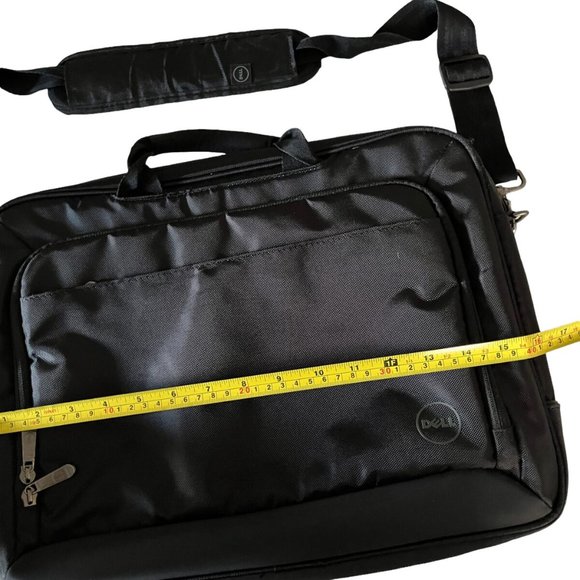 Dell Nylon Computer Laptop Briefcase Shoulder Bag Black Multi-Pocket/Fea… - Picture 6 of 7